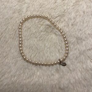RMN Jewelry Dainty Faux Pearl Stretch Bracelet VGUC